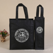 Custom Printed PP Non Woven Wine Bag Shopping Bag